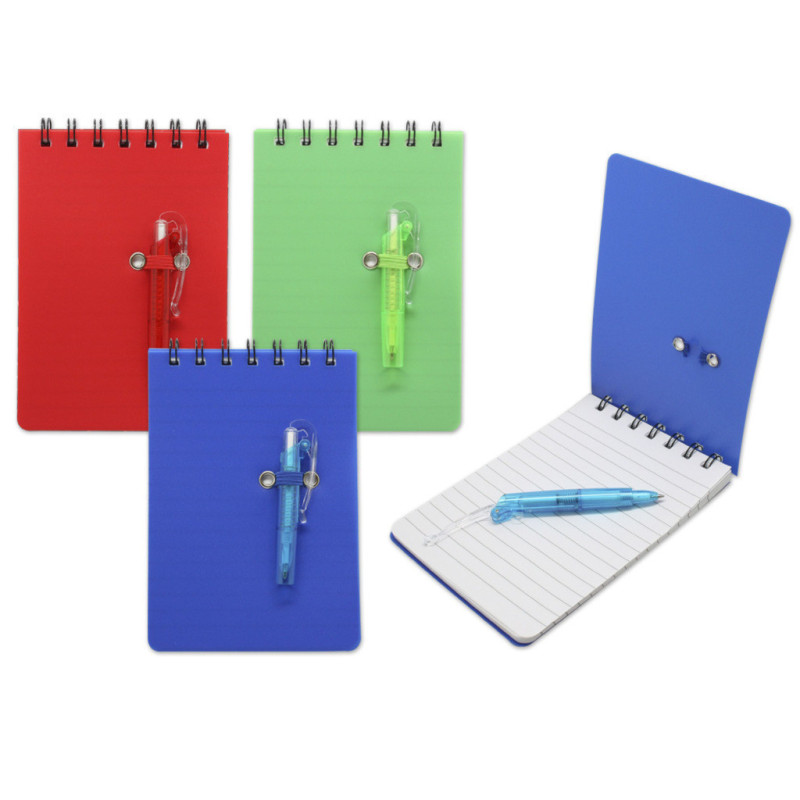 SET PAPELERIA POESSA BLOC NOTAS + BOLIGRAFO 323681 ^