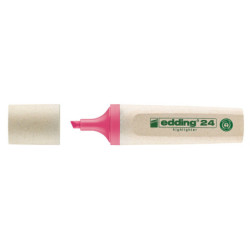 MARCADOR FLUORESCENTE ECOLINE 24 ROSA FABER CASTELL