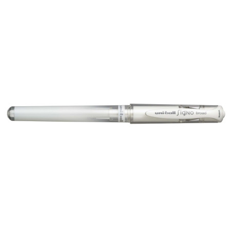 ROTULADOR UNI-BALL SIGNO UM-153 GEL ROLLER 1.0MM BLANCO C/12U