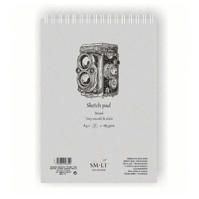 BLOC DIBUJO ESBOZO BLANCO BRISTOL A-3 50H 185G EB-50TS PRECISION