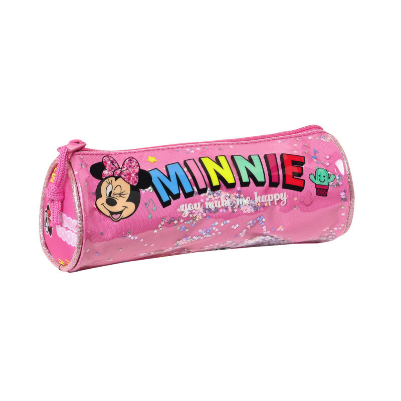 PORTATODO REDONDO MINNIE MOUSE "LUCKY" 812212026 7*20 SAFTA22