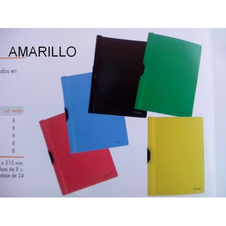 DOSSIER CLIP 30H PRYSE AMARILLO
