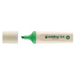 MARCADOR FLUORESCENTE ECOLINE 24 VERDE FABER CASTELL