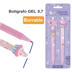 BOLIGRAFO BORRABLE BITS & BOBS TINTA GEL 30216499 BLISTER 2U GRAFOPLAS