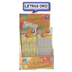 ETIQUETAS FELICIDADES RELIEVE IMEDIO LETRAS ORO ^