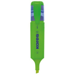MARCADOR FLUOR VERDE MF3 P.BISELADA KORES