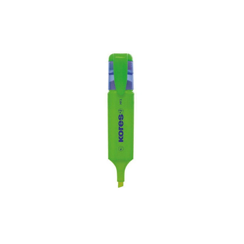 MARCADOR FLUOR VERDE MF3 P.BISELADA KORES
