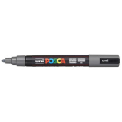 MARCADOR UNI-BALL POSCA PC-5M PUNTA REDONDA 1,8-2,5MM GRIS PROFUNDO -82- 262535000