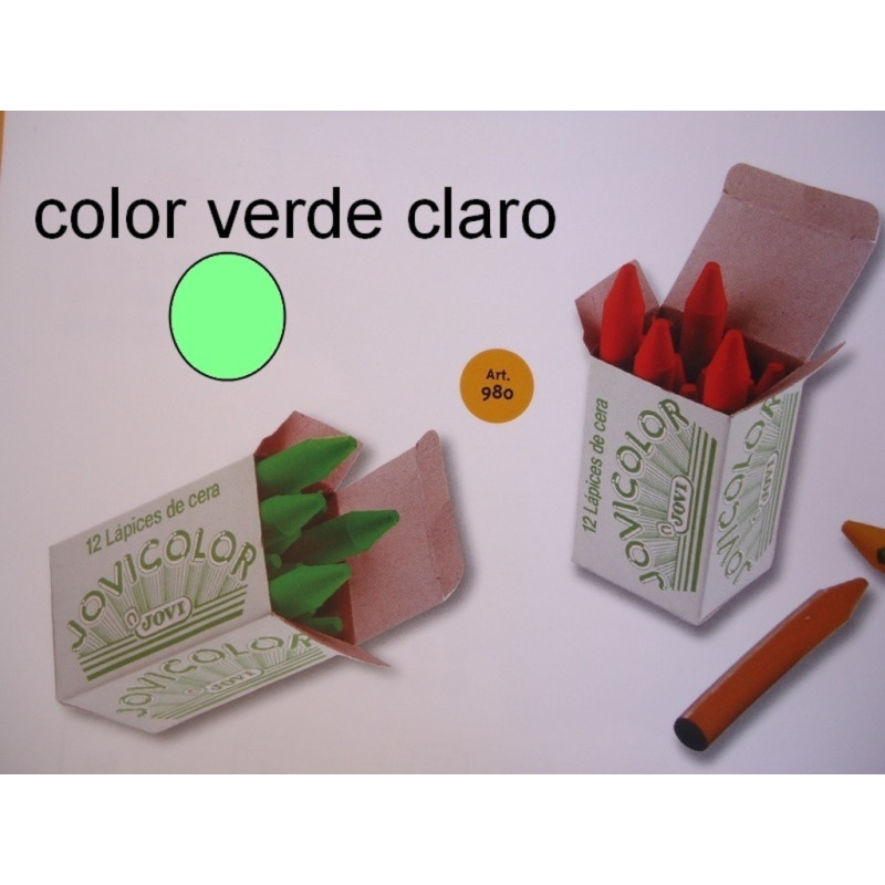 CERAS JOVICOLOR GRANEL VERDE CLARO C/12