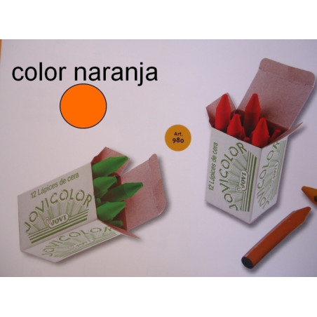 CERAS JOVICOLOR GRANEL NARANJA C/12