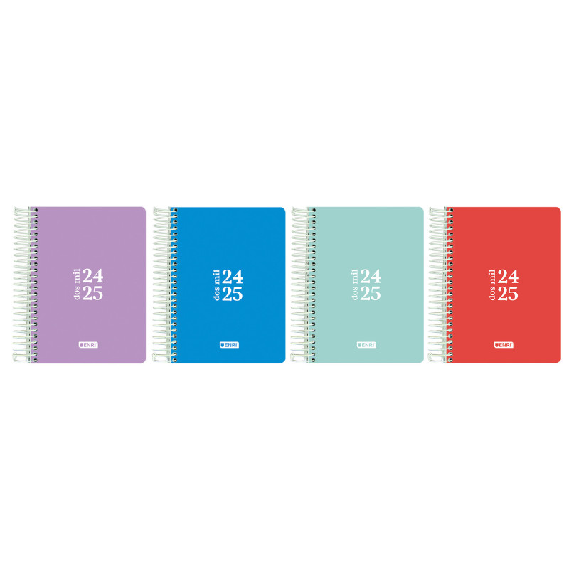 AGENDA ESCOLAR 24/25 ENRI25 TEENS TAPA PLASTICO 4º DP 400185087