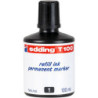 TINTA EDDING T-100 FRASCO 100 ML NEGRO