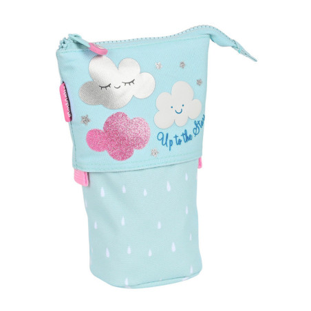 PORTATODO CUBILETE RECICLABLE GLOWLAB KIDS "NUBE" 812223898 19*8 SAFTA22