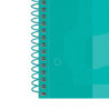 CUADERNO ENRI OXFORD SCHOOL EUROPEAN A-4  80H HZTAL VERDE ICE MINT 400078125