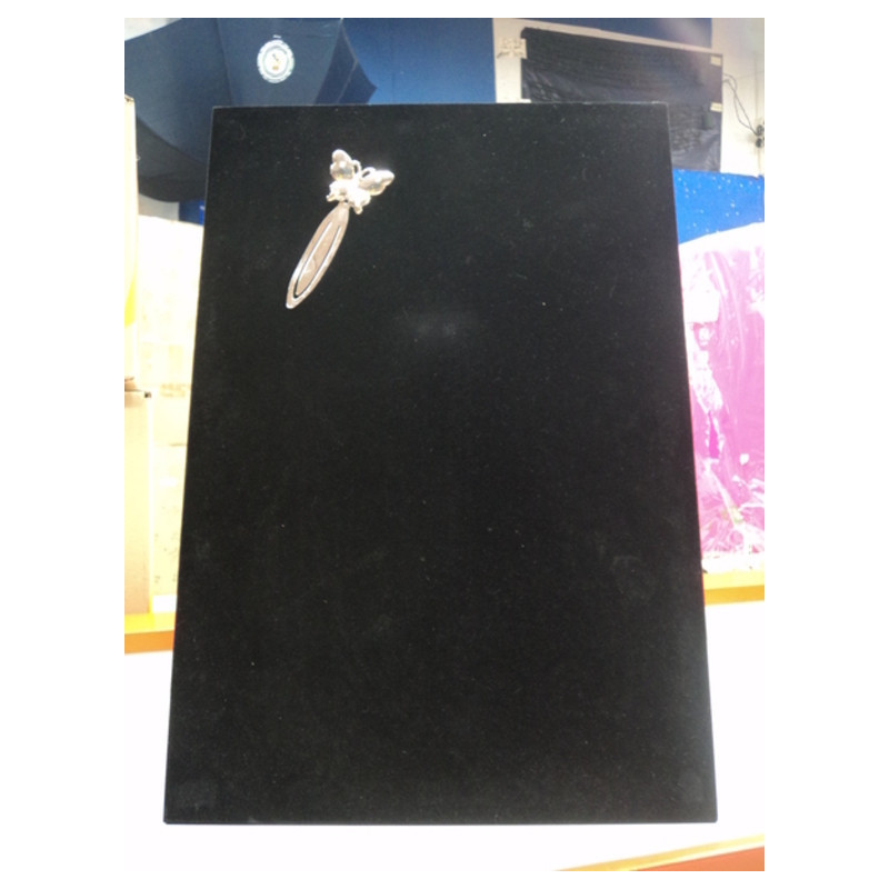 EXPOSITOR PUNTOS LIBROS TERCIOPELO NEGRO ABAIMPORT VACIO C/IMANES 53781 ^