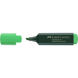 MARCD. FLUORESCENTE TEXTLINER 48 VERDE FABER CASTELL