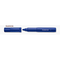 ROTULADOR STAEDTLER 340WP6-7 WATERCOLOR GRUESO MARRON 6U