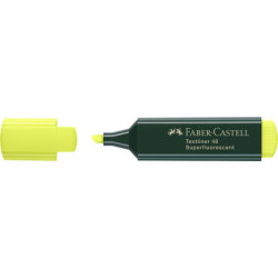MARCD. FLUORESCENTE TEXTLINER 48 AMARILLO FABER CASTELL
