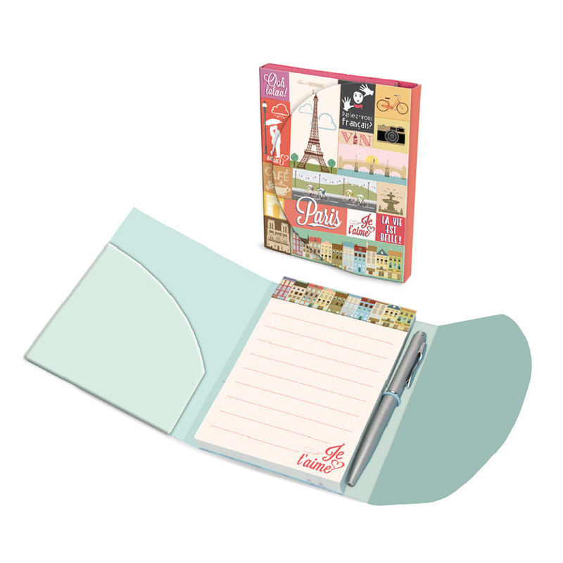 BLOC NOTAS DEC  C/BOLI MAKU16 PARIS CITY 153PCT125 ^