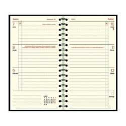 AGENDA ANUAL MYRGA24 2024 S/V 13,5*7,5 LIEBANA COLORS PINK 3807PK