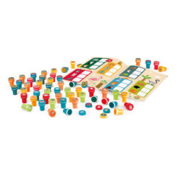 JUEGO MAPED CREATIV SELLOS LETRAS Y ANIMALES 52 SELLOS 907060