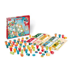 JUEGO MAPED CREATIV SELLOS LETRAS Y ANIMALES 52 SELLOS 907060