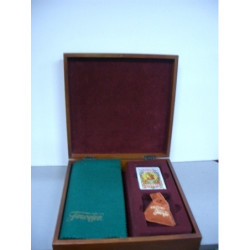 JUEGO FOURNIER CAJA MADERA MUS+TAPETE ^