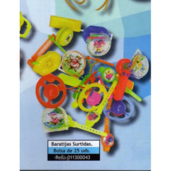 CARGA PIÑATAS GRANDE 25 BARATIJAS VERBETENA