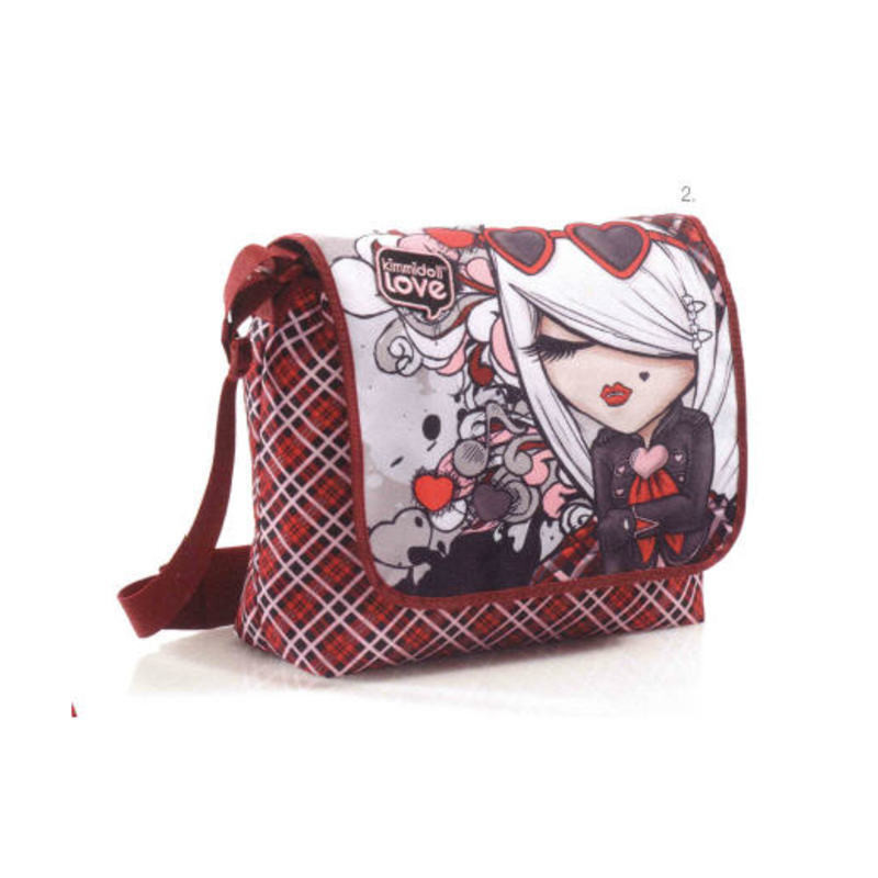 MOCHILA BANDOLERA MR 13 KIMMI LOVE 29CM SORROW 37863 ^
