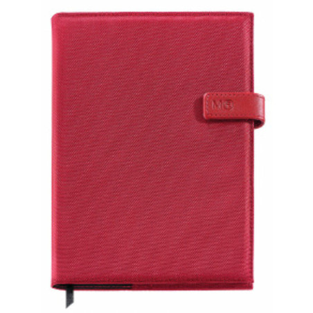 AGENDA MR PLUS ENCOLADA S/V LOCK ROJO 22717 ^