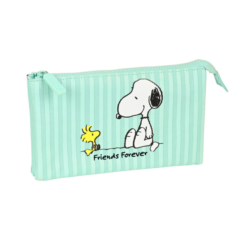 PORTATODO TRIPLE SNOOPY "FRIENDS FOREVER" 812239744 12*22 SAFTA22