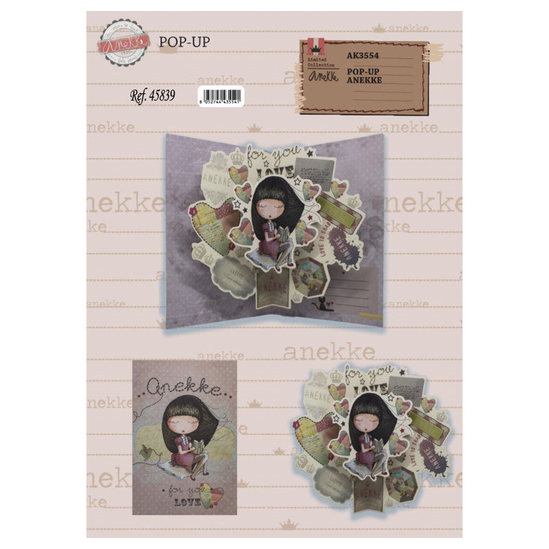 TARJETA FELICITACION ARGU ANEKKE AK3554 UNIDAD