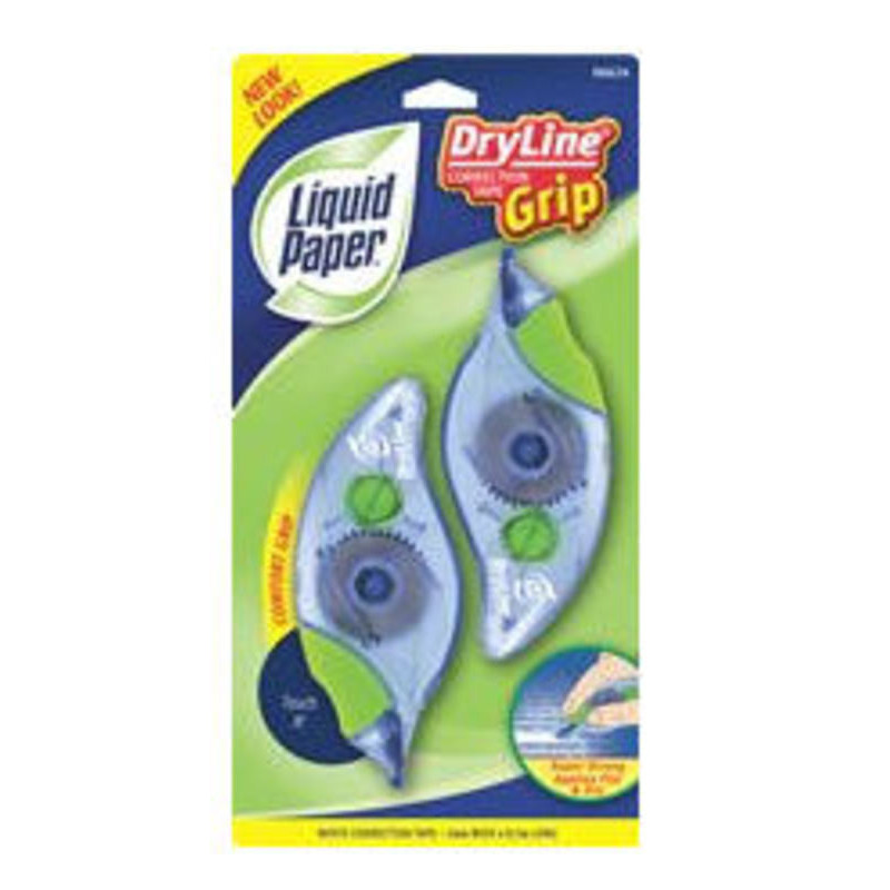 CORRECTOR MAQUINA PAPERMATE DRYLINE GRIP C/12U 1862884