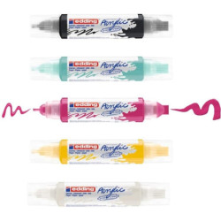 MARCADOR EDDING N.º 5400 PACK 5 ACRILICOS 3D 2-3/5-10 MM BASICOS 5-S UNIDAD