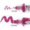 MARCADOR EDDING N.º 5400 PACK 5 ACRILICOS 3D 2-3/5-10 MM BASICOS 5-S UNIDAD