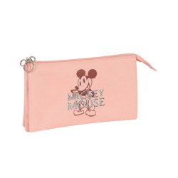 PORTATODO TRIPLE MICKEY MOUSE "COTTON" 812249744 12*22 SAFTA22