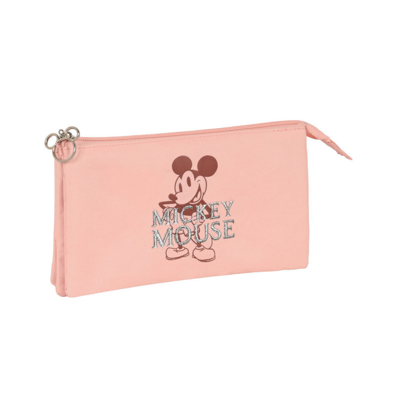 PORTATODO TRIPLE MICKEY MOUSE "COTTON" 812249744 12*22 SAFTA22