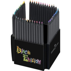 LAPIZ FABER-CASTEL BLACK EDITION 50 COLORES ESTUCHE CARTON 116450