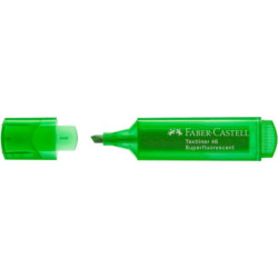 MARCD.FLUOR FABER-CASTELL TEXTLINER 46 SUPERFLUORESCENT VERDE 63 C/10U