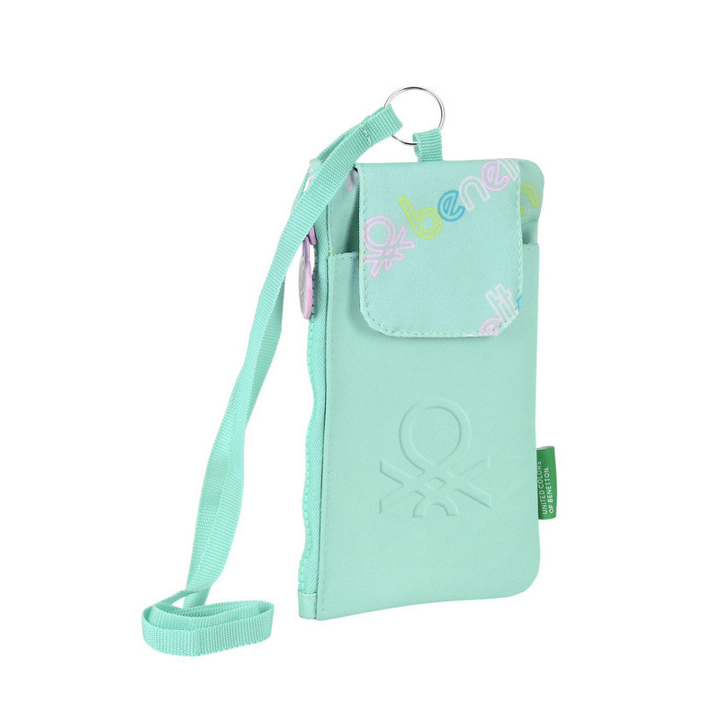 MONEDERO PORTAMOVIL BENETTON "WORLD" 812251695 10*19 SAFTA22