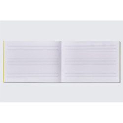 BLOC MUSICA ADDITIO 3 PENTAGRAMAS 4º APAISADO 20H M03