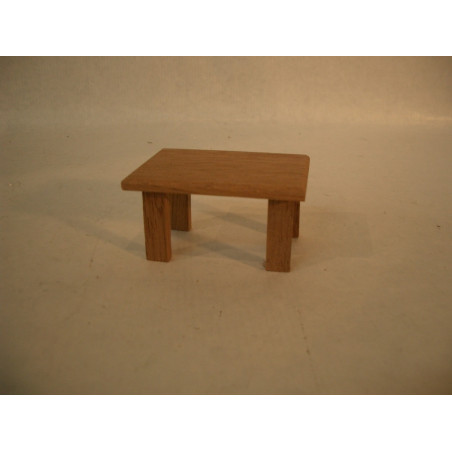 MESA MADERA CUADRADA 6CM 835 ^