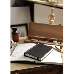 BLOC DIBUJO CANSON SKETCH UNIVERSAL 96G A-6 10,2*15,2 112H C/GOMA C200006455