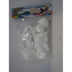 FIGURAS POLIESPAN FORMAS SURTIDOS BOLSA 6U 88394 ^