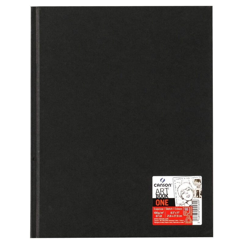 BLOC DIBUJO CANSON SKETCH ONE 100G A-4 21*27,9 98H C200005569