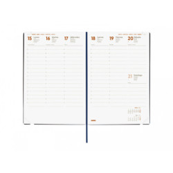 AGENDA ANUAL FINOCAM21 CASUAL Y10 SV 2021 AZUL+ 621641321 20,4*14