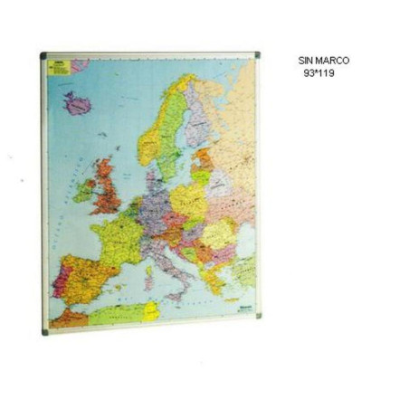 MAPA MURAL FAIBO EUROPA 93*119 SIN MARCO 163G
