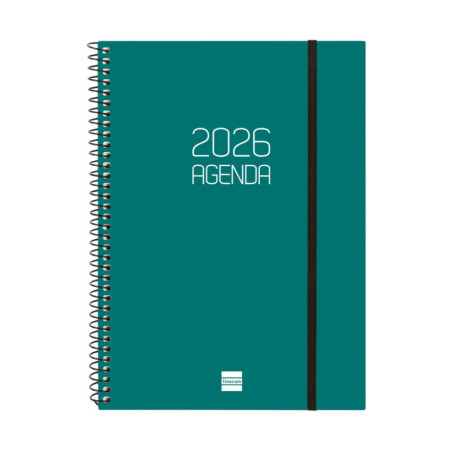 AGENDA OPAQUE E10 SVH 2026 VERDE+ FINOCAM26 742762026 162 X 14 X 212 MM