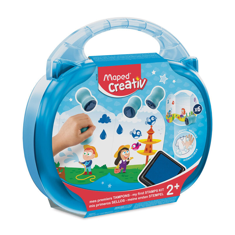 JUEGO MAPED MALETIN INFANTIL MY FIRST STAMPS KIT 907026