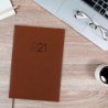 AGENDA ANUAL FINOCAM21 MILANO Y11 1DP 2021 MARRON+ 625184021 24*16,5